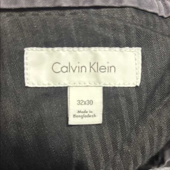 Calvin Klein Men’s Grey Pants, Slim Fit, 32x30 - Picture 8 of 9